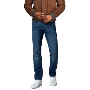 New DL1961 Men’s Jeans Slim Straight Russell Fit Mid Blue Wash size 33